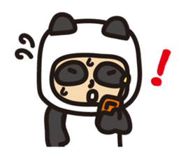 "Panda boy" sticker #14413828