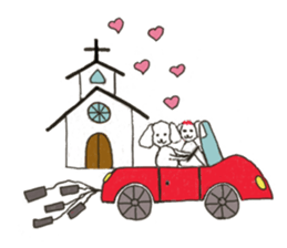 The three dogs 2 sticker #14414897