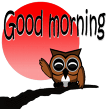 Lucky Owl Sticker sticker #14415238