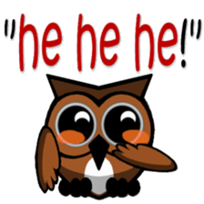 Lucky Owl Sticker sticker #14415241