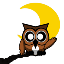 Lucky Owl Sticker sticker #14415248