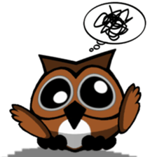 Lucky Owl Sticker sticker #14415251