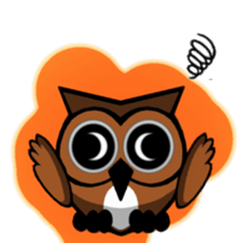 Lucky Owl Sticker sticker #14415256