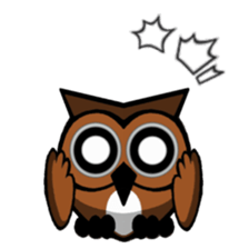 Lucky Owl Sticker sticker #14415259