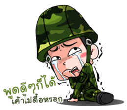 Thai Soldier1 sticker #14415272