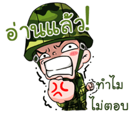 Thai Soldier1 sticker #14415287