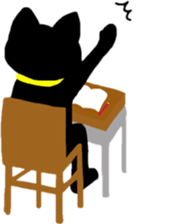 Black Cat's Momo Part2 sticker #14416297