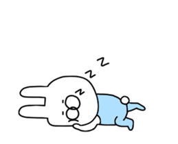 Rabbit New Year's Day sticker #14417257