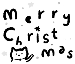 Dear Christmas sticker #14417912