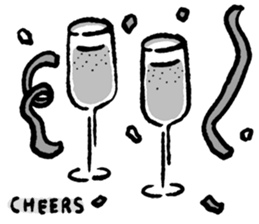 Dear Christmas sticker #14417920