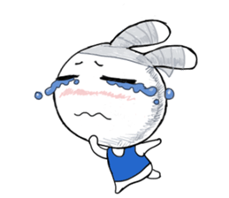 Bandage to Mr. Rabbit sticker #14418335