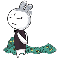 Bandage to Mr. Rabbit sticker #14418336