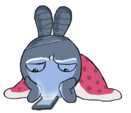 Bandage to Mr. Rabbit sticker #14418340