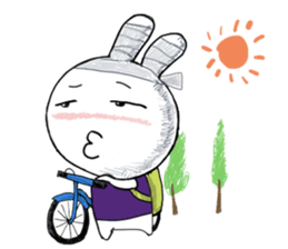 Bandage to Mr. Rabbit sticker #14418341