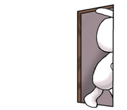 Bandage to Mr. Rabbit sticker #14418347