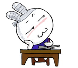 Bandage to Mr. Rabbit sticker #14418354