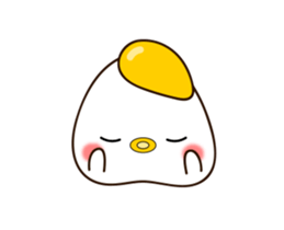 Fried egg? sticker #14418860