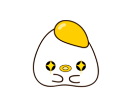 Fried egg? sticker #14418868
