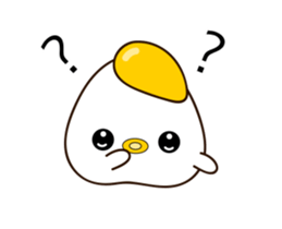 Fried egg? sticker #14418873