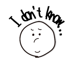 Round Stuff - I have something to say - sticker #14418941