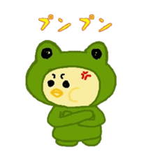 Costume Piyoko(cheeky pattern) sticker #14419203
