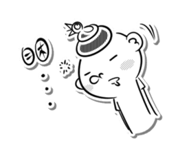 Bonjour boy of Summer Letter sticker #14419356