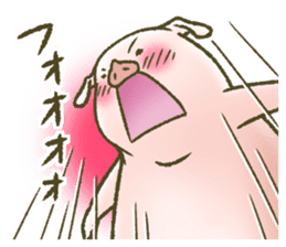 The world of the pig. 3 sticker #14419573