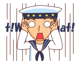 Minggoy the Navy animated! sticker #14419701