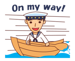 Minggoy the Navy animated! sticker #14419703