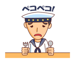 Minggoy the Navy animated! sticker #14419705