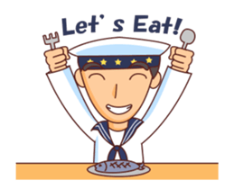 Minggoy the Navy animated! sticker #14419706