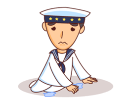 Minggoy the Navy animated! sticker #14419709