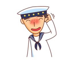 Minggoy the Navy animated! sticker #14419716