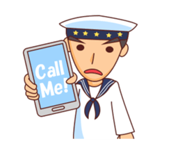 Minggoy the Navy animated! sticker #14419717