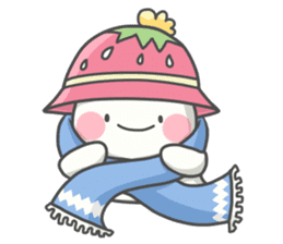 Merry Christmas_cute mochi ghost (4) sticker #14420074