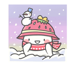 Merry Christmas_cute mochi ghost (4) sticker #14420077