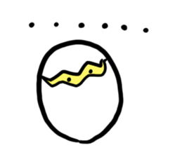 Egg chick stickers sticker #14420743