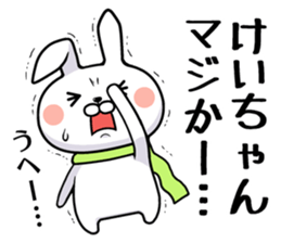 Kei-chan exclusive rabbit sticker #14421413