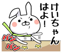 Kei-chan exclusive rabbit sticker #14421424
