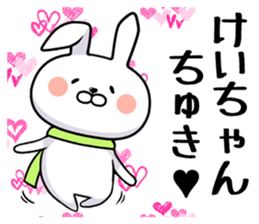 Kei-chan exclusive rabbit sticker #14421426