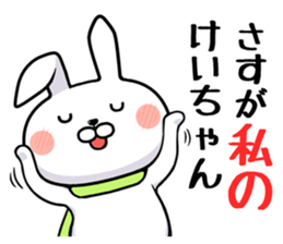 Kei-chan exclusive rabbit sticker #14421431