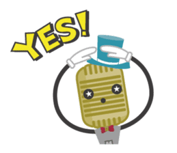 R-1 Grandprix Mr.Microphone sticker #14421859