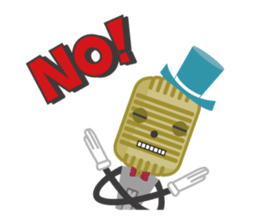 R-1 Grandprix Mr.Microphone sticker #14421860
