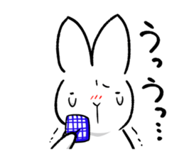 White rabbit usami usataro sticker #14422273