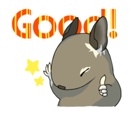 Octodon degus sticker #14422410