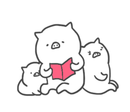 PIG FACE 2 sticker #14423100