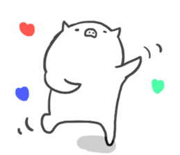 PIG FACE 2 sticker #14423105