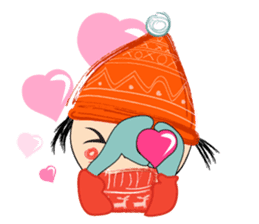 Naughty Snow Boy sticker #14423935