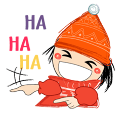 Naughty Snow Boy sticker #14423939