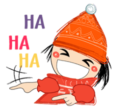 Naughty Snow Boy sticker #14423939